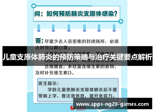 儿童支原体肺炎的预防策略与治疗关键要点解析